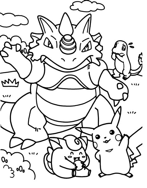 pokemon coloring pages free printable|Pokemon Coloring Pages (Free PDF Printables)